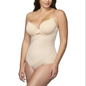 NEW Beige Cupid Women's Extra Firm Control Tummy Tuck High Waist Brief Shapewear